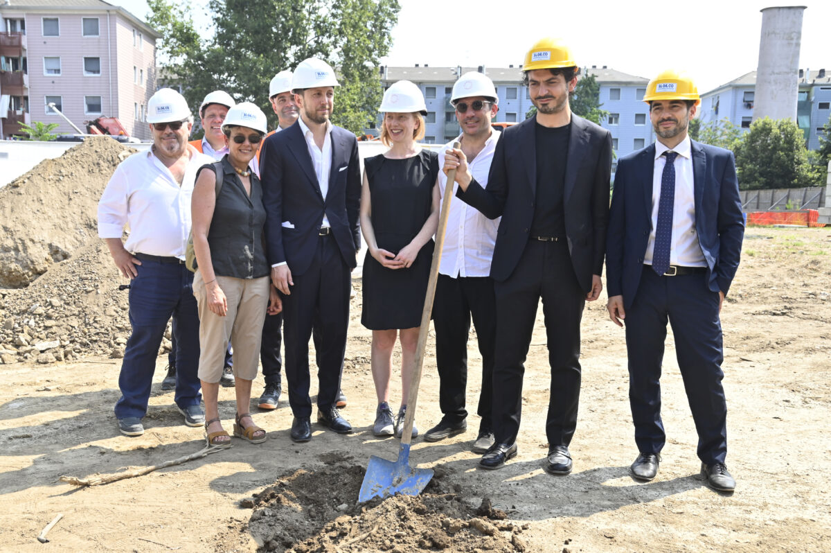 Le foto della cerimonia d'inaugurazione per la costruzione della Nuova Biblioteca Lorenteggio a Milano