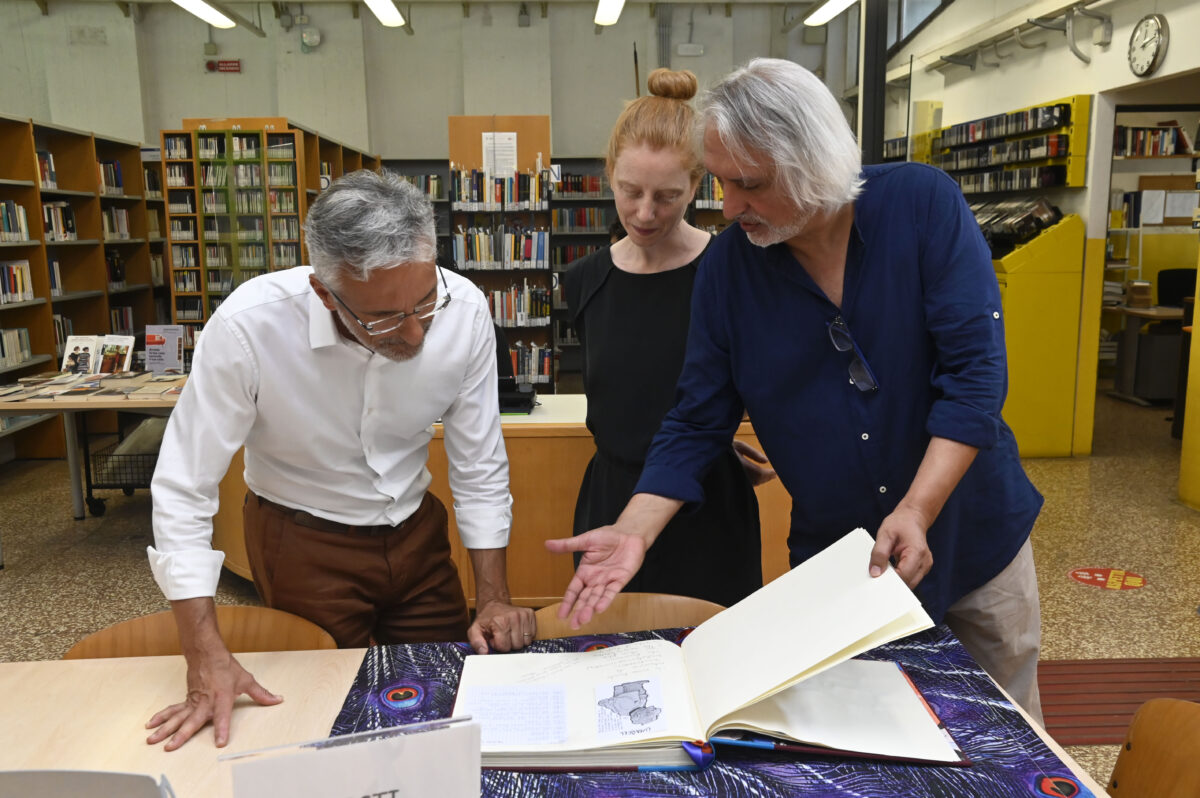 Le foto della cerimonia d'inaugurazione per la costruzione della Nuova Biblioteca Lorenteggio a Milano