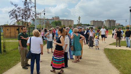 Inaugurazione del nuovo parco al Giambellino