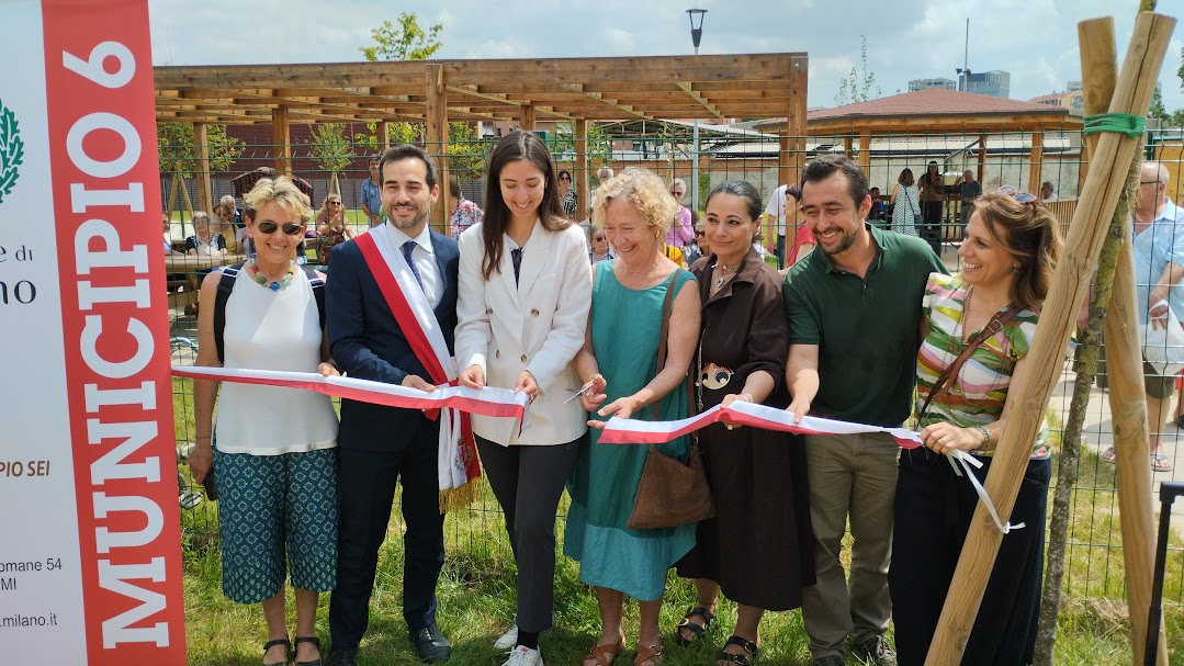 Inaugurazione del Parco al Giambellino