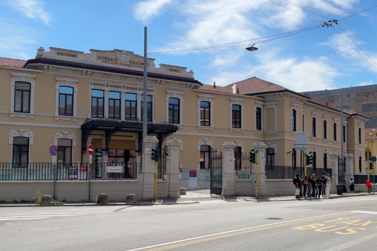 L'Ospedale Policlinico di Milano.