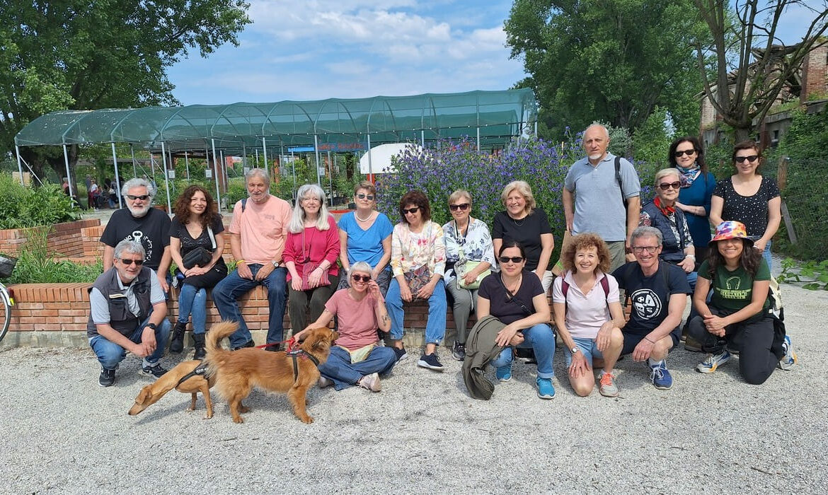 Parco Ticinello, gruppo di soci del Circolo culturale Conca Fallata.