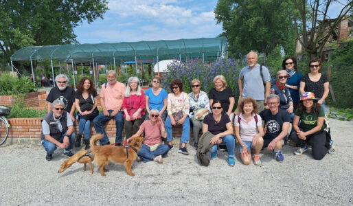 Parco Ticinello, gruppo di soci del Circolo culturale Conca Fallata.