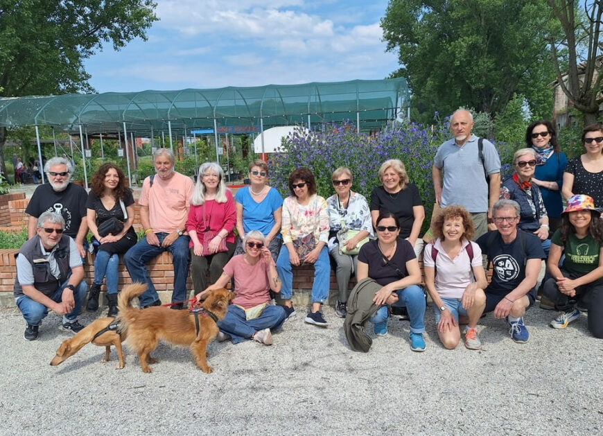 Parco Ticinello, gruppo di soci del Circolo culturale Conca Fallata.