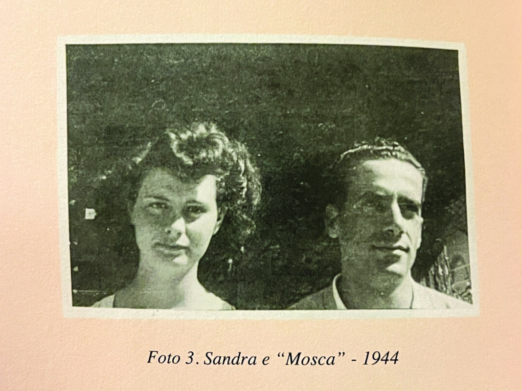 Lucia Sabatelli con Michele Fiore, comandante partigiano, nome di battaglia Mosca.