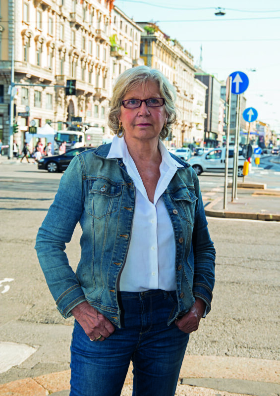 La scrittrice Carla De Bernardi.